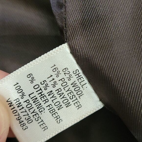 🎈sale* Mossimo Wool Blend Long Winter Coat Jacket - Picture 6 of 8